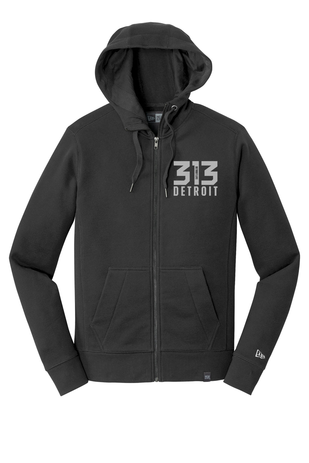 DETROIT LIFE 313 ZIP UP HOODIE