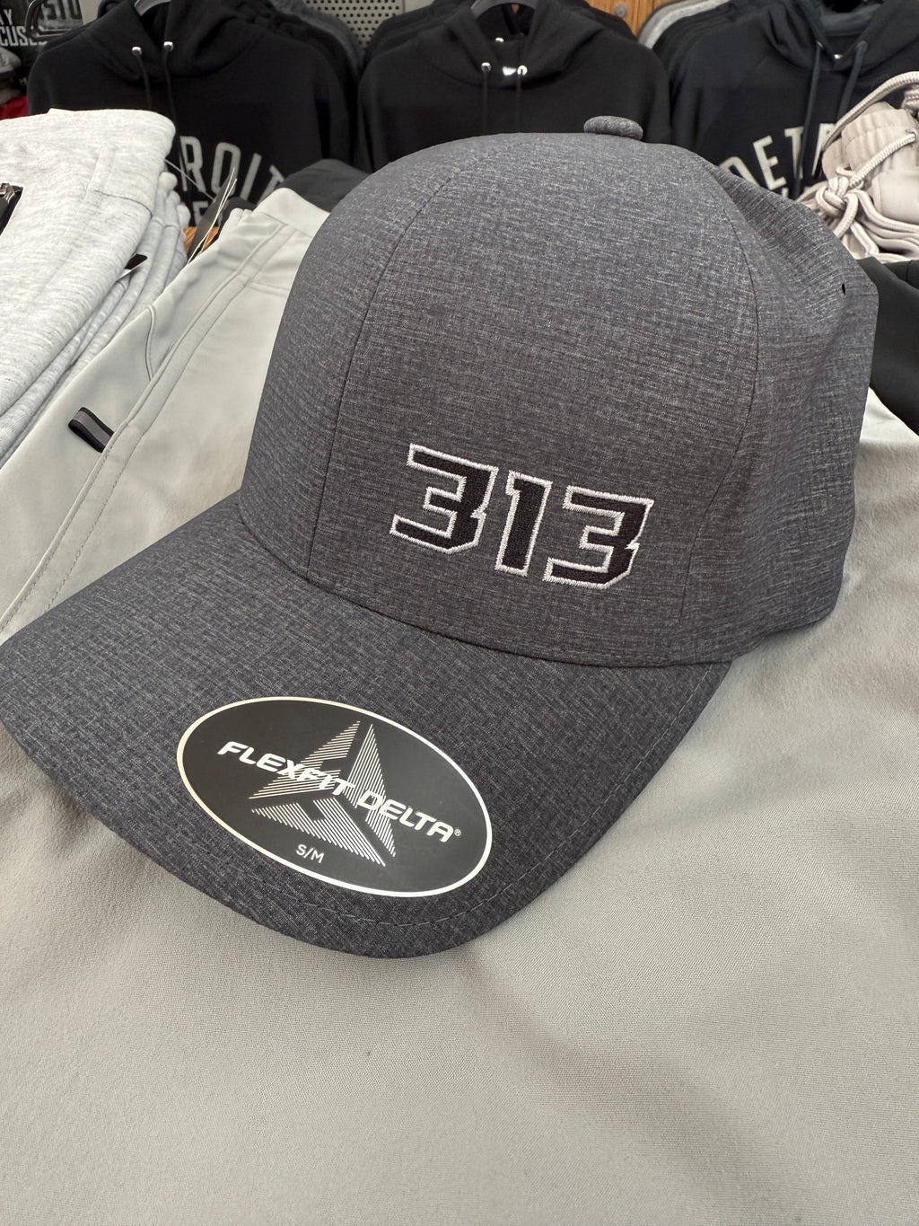 DETROIT LIFE WATERPROOF 313 two color logo
