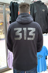 313 zip up hoodie