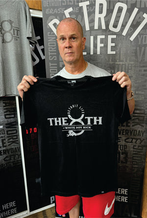Detroit Life x The 8th by White Boy Rick T-Shirt black