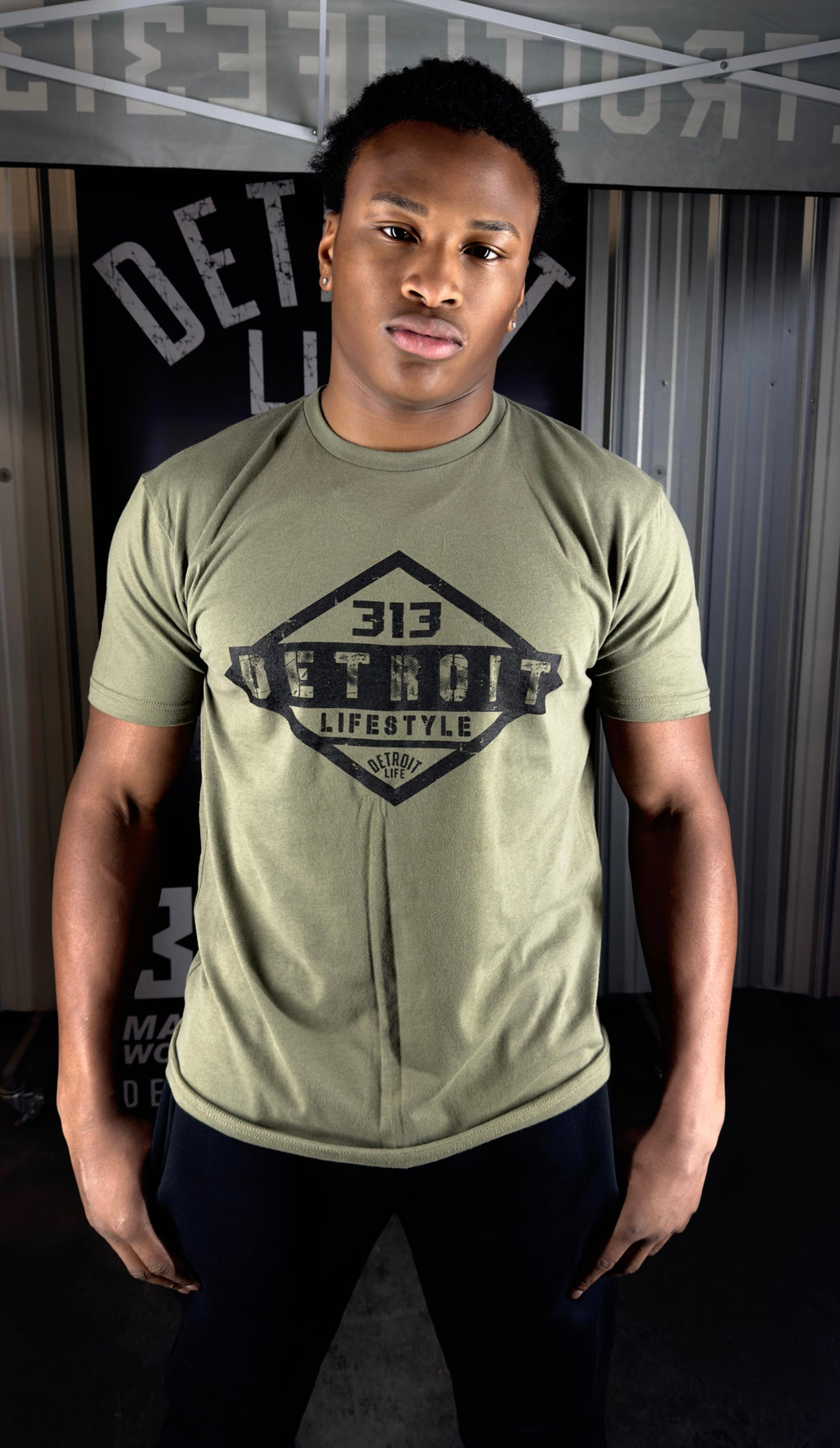 DETROIT LIFE STYLE T SHIRT