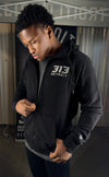 DETROIT LIFE 313 ZIP UP HOODIE