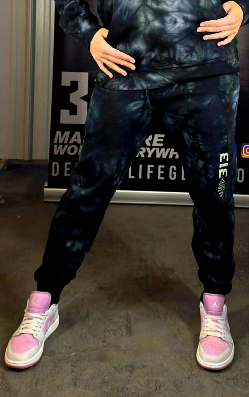 WOMENS TIE DYE JOGGERS