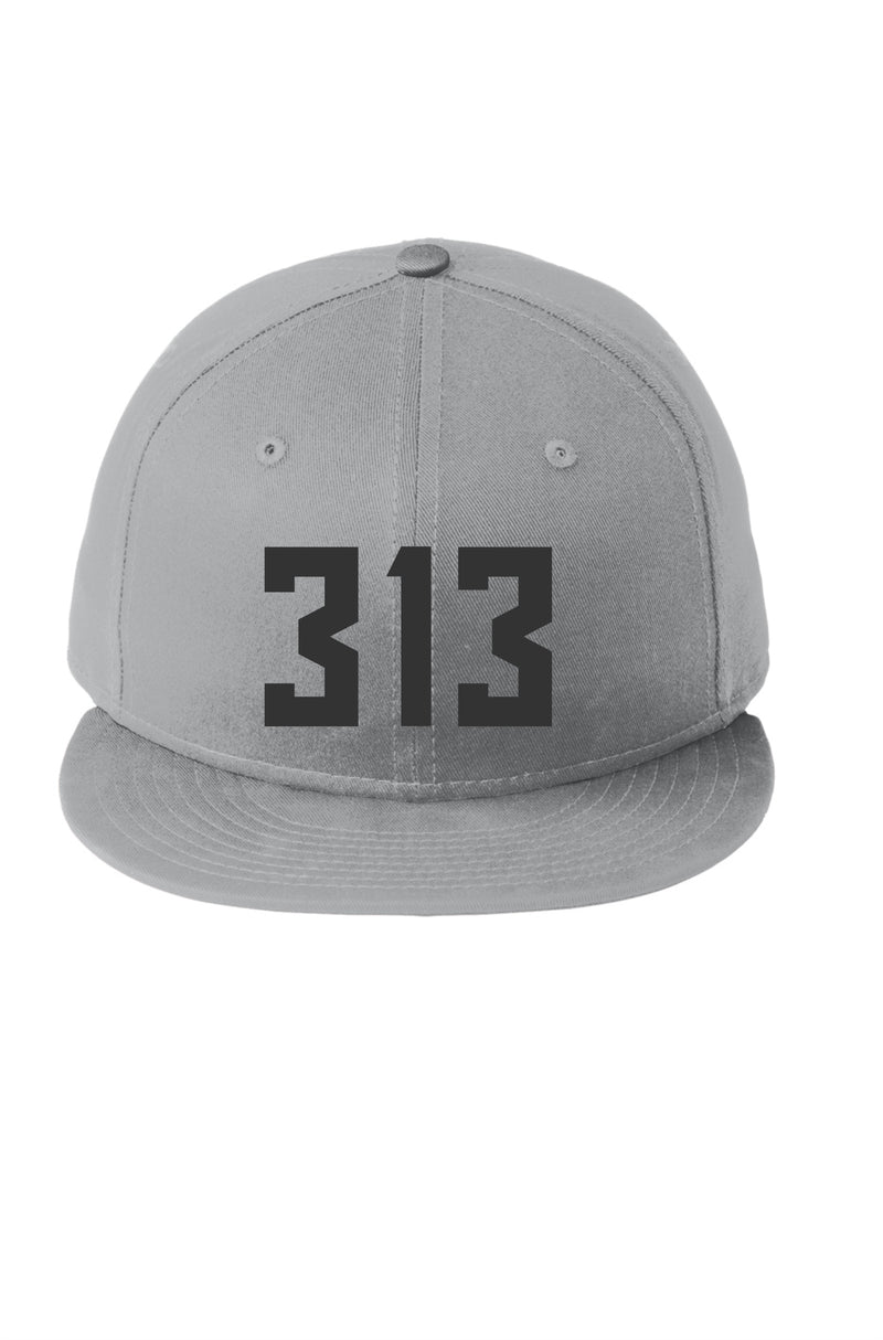 DETROIT LIFE SNAPBACK 313 GRAY