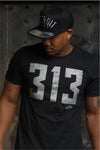 DETROIT LIFE 313 T SHIRT