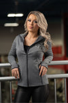 WOMENS GRAY DETROIT LIFE SPORT JACKET