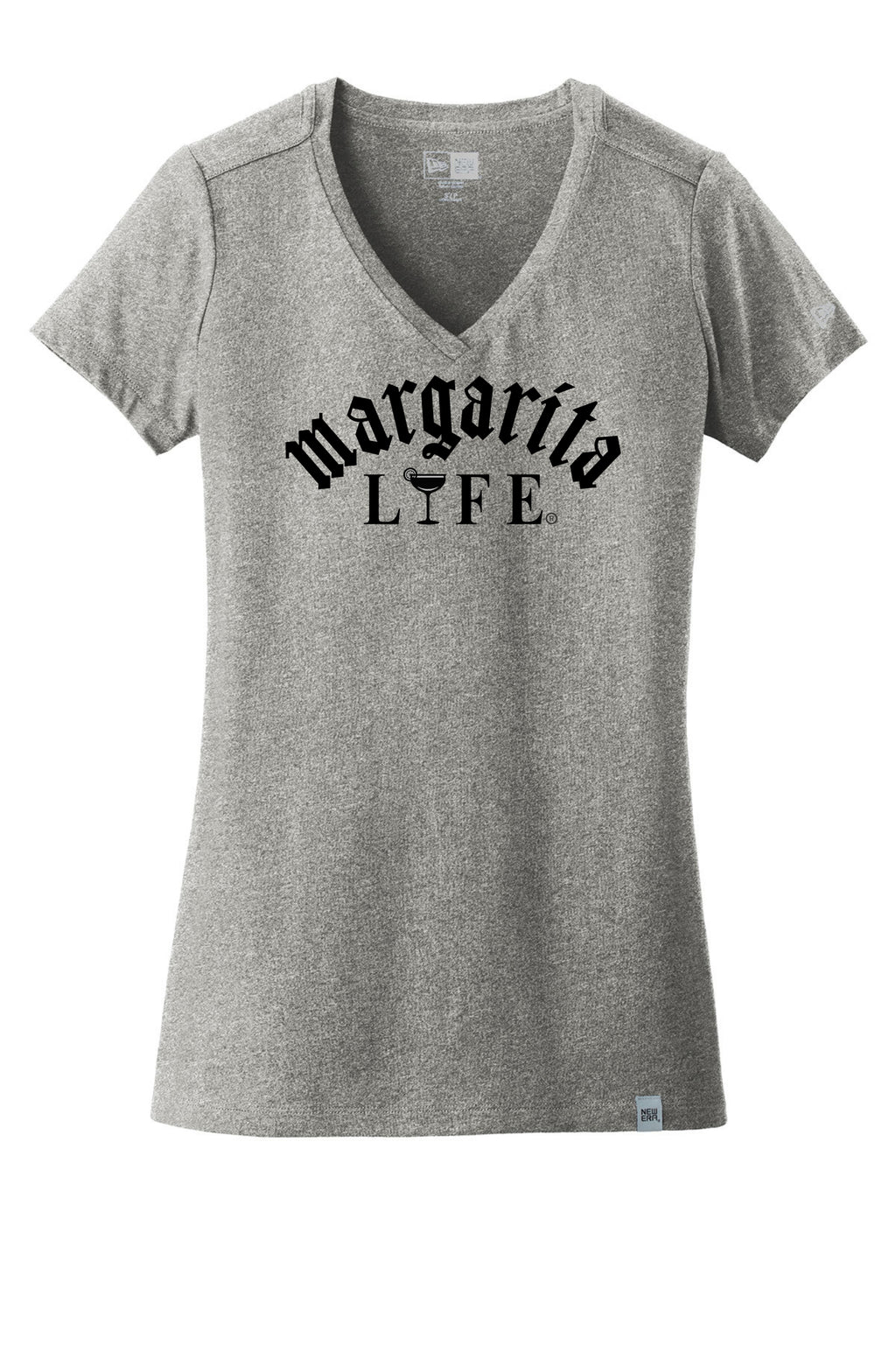 WOMENS MARGARITA LIFE T SHIRT GRAY