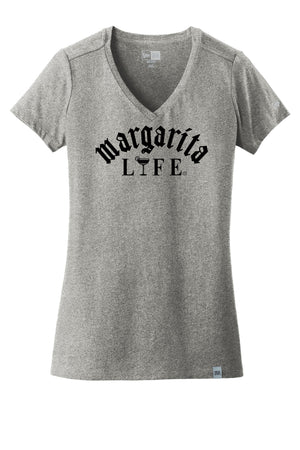WOMENS MARGARITA LIFE T SHIRT GRAY
