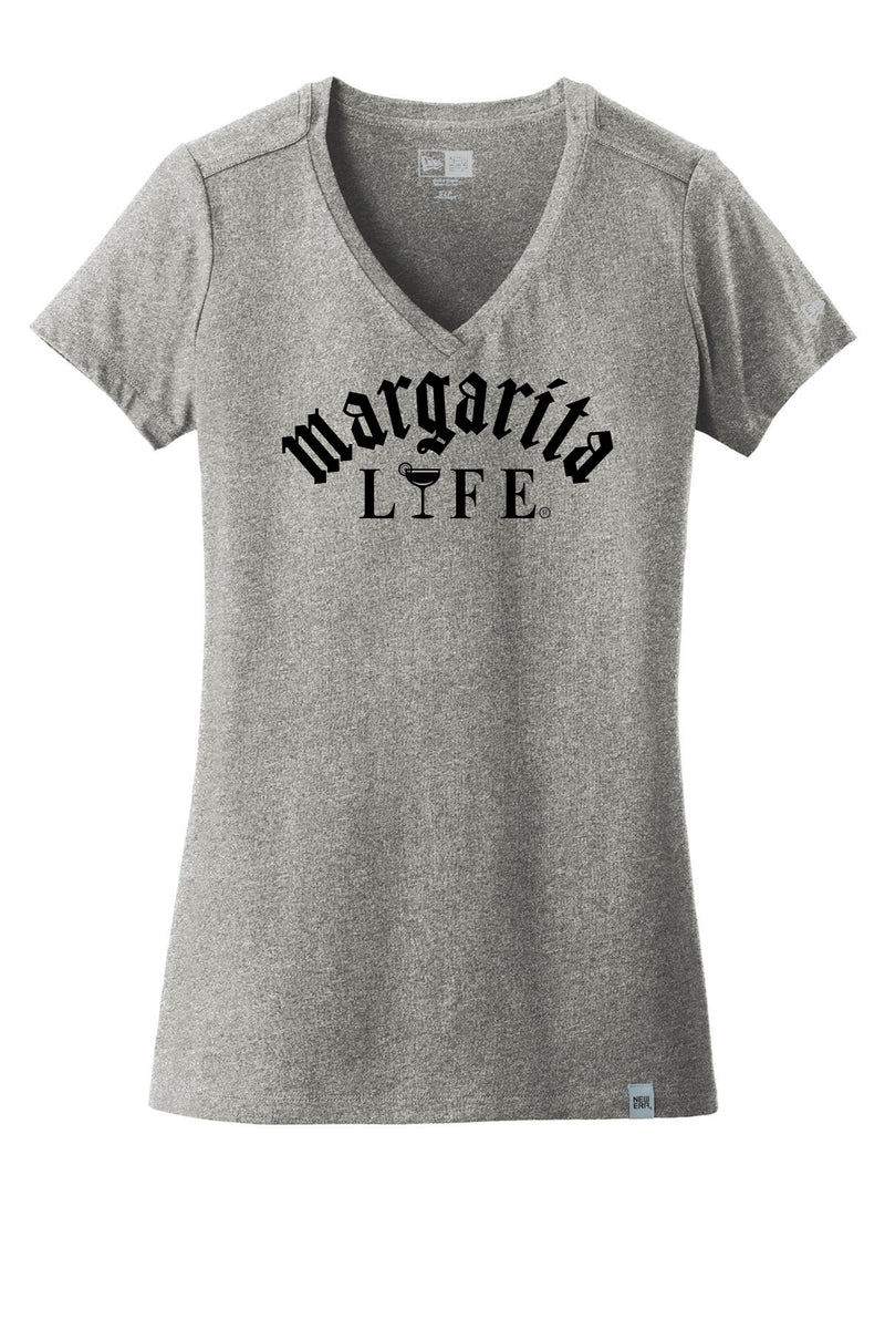 WOMENS MARGARITA LIFE T SHIRT GRAY