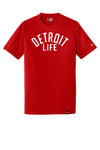 DETROIT LIFE LOGO AND 313 T SHIRT