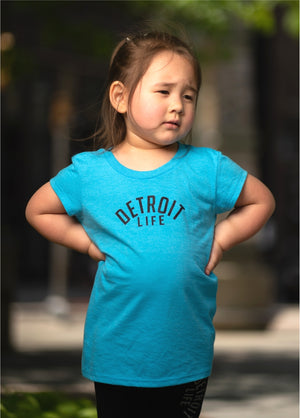 DETROIT LIFE GIRLS T SHIRT