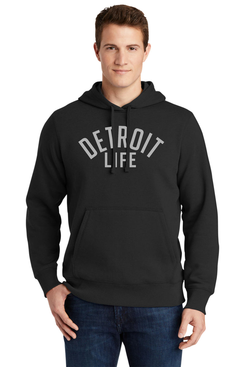 DETROIT LIFE HOODIE BLACK