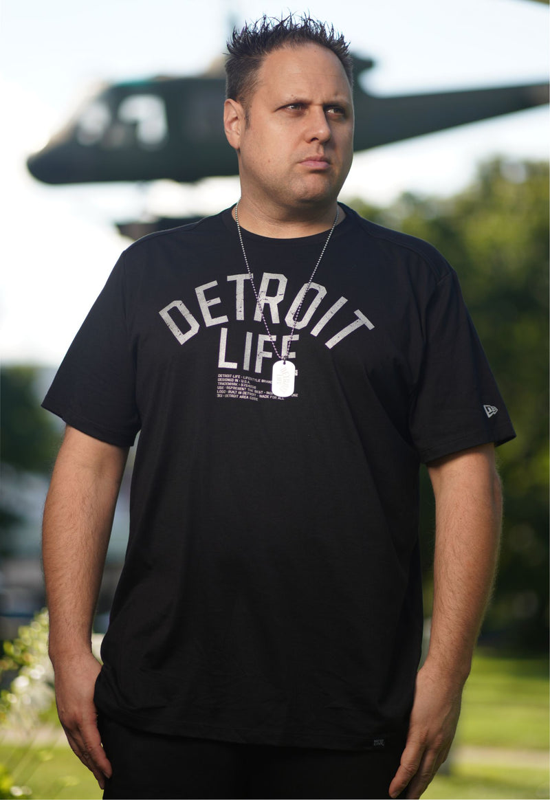 DETROIT LIFE CODE T SHIRT