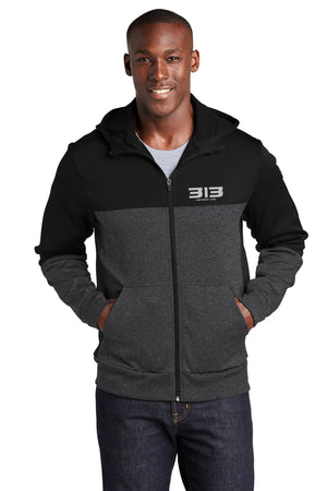 313 SLIM ZIP UP HOODIE